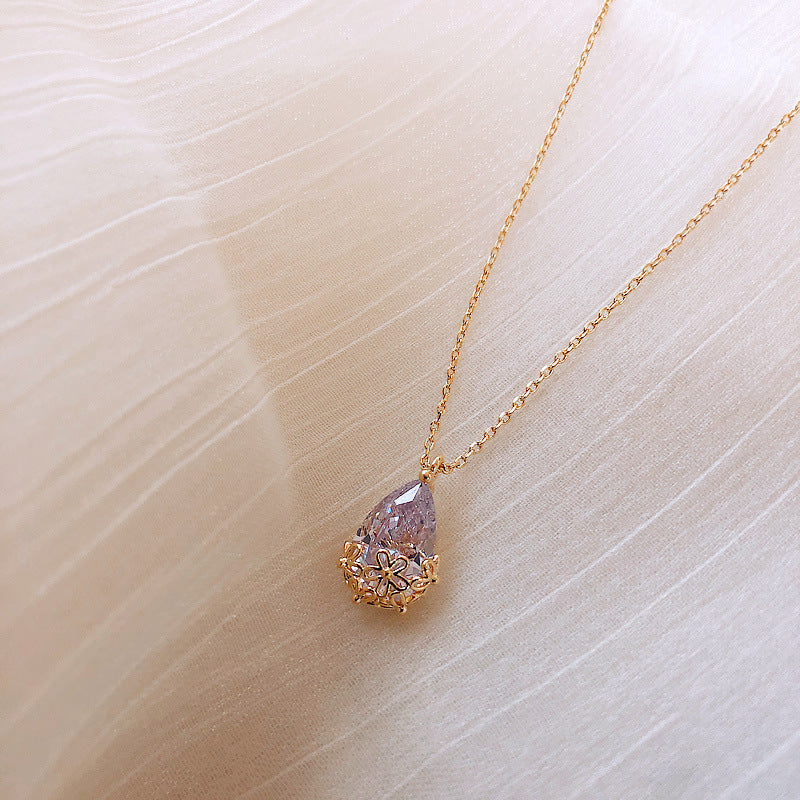 Nerina Water Drop Necklace - Kybele