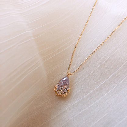 Nerina Water Drop Necklace - Kybele