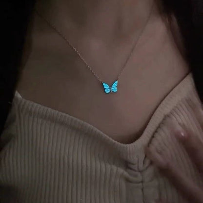 Lunara Butterfly Necklace Bracelet - Kybele