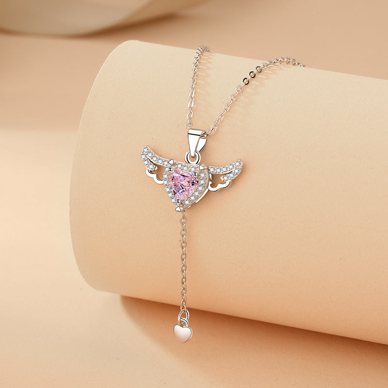 Seraphine Angel Wings Necklace - Kybele