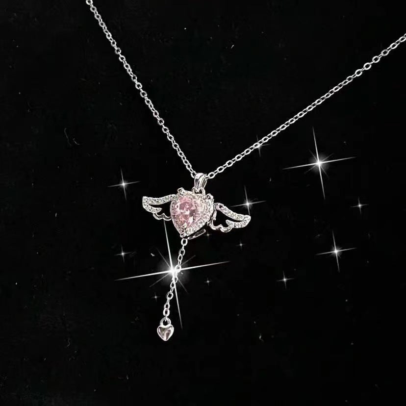 Seraphine Angel Wings Necklace - Kybele