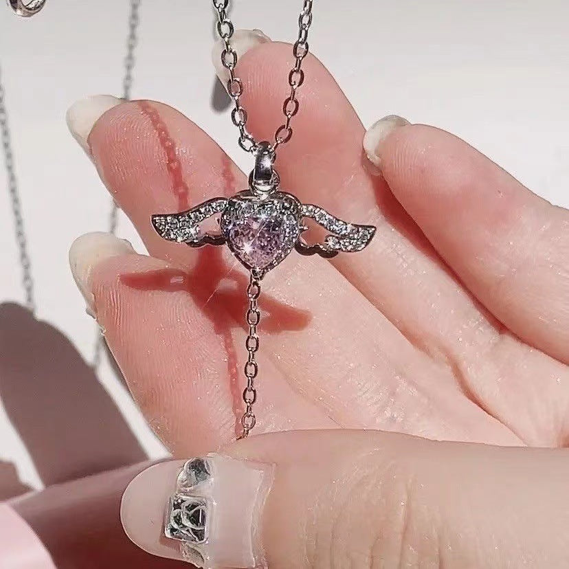 Seraphine Angel Wings Necklace - Kybele