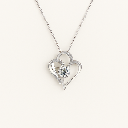 Eros Double Love Zircon Necklace - Kybele