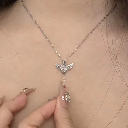 Seraphine Angel Wings Necklace - Kybele