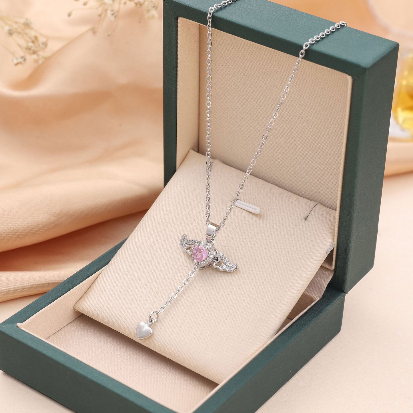 Seraphine Angel Wings Necklace - Kybele
