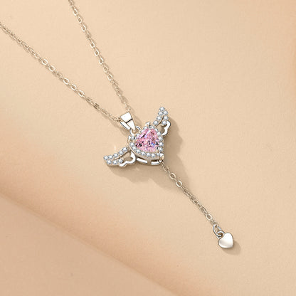 Seraphine Angel Wings Necklace - Kybele